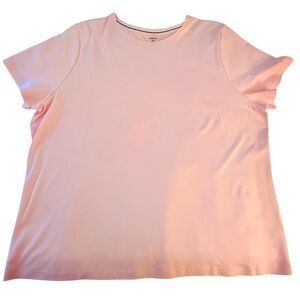 Croft & Barrow Pink Short Sleeve Tee Size 2X